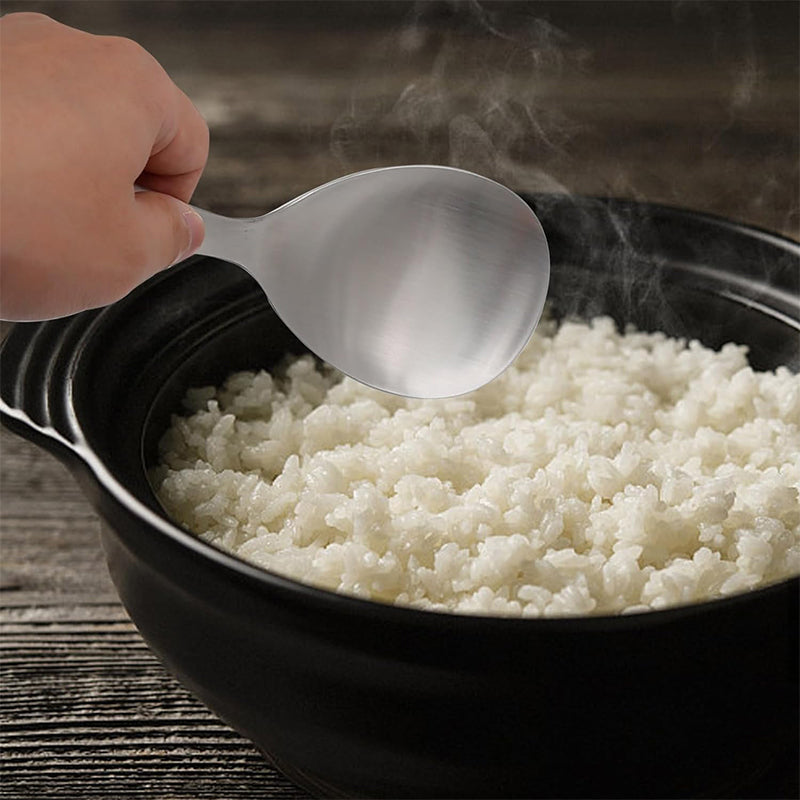 RiceBuddy - Robust steel rice spoon