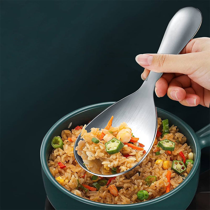 RiceBuddy - Robust steel rice spoon
