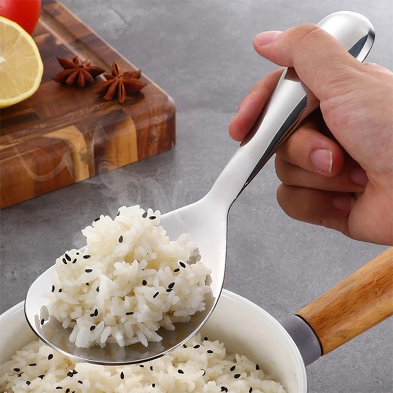 RiceBuddy - Robust steel rice spoon