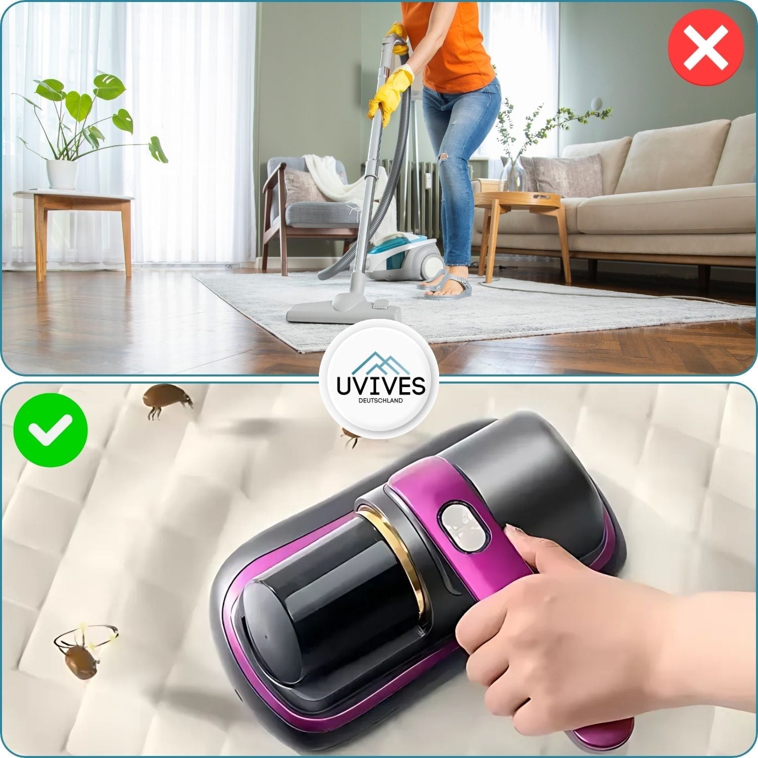 MiteBuster - Vacuum Cleaner for Removing Household Mites