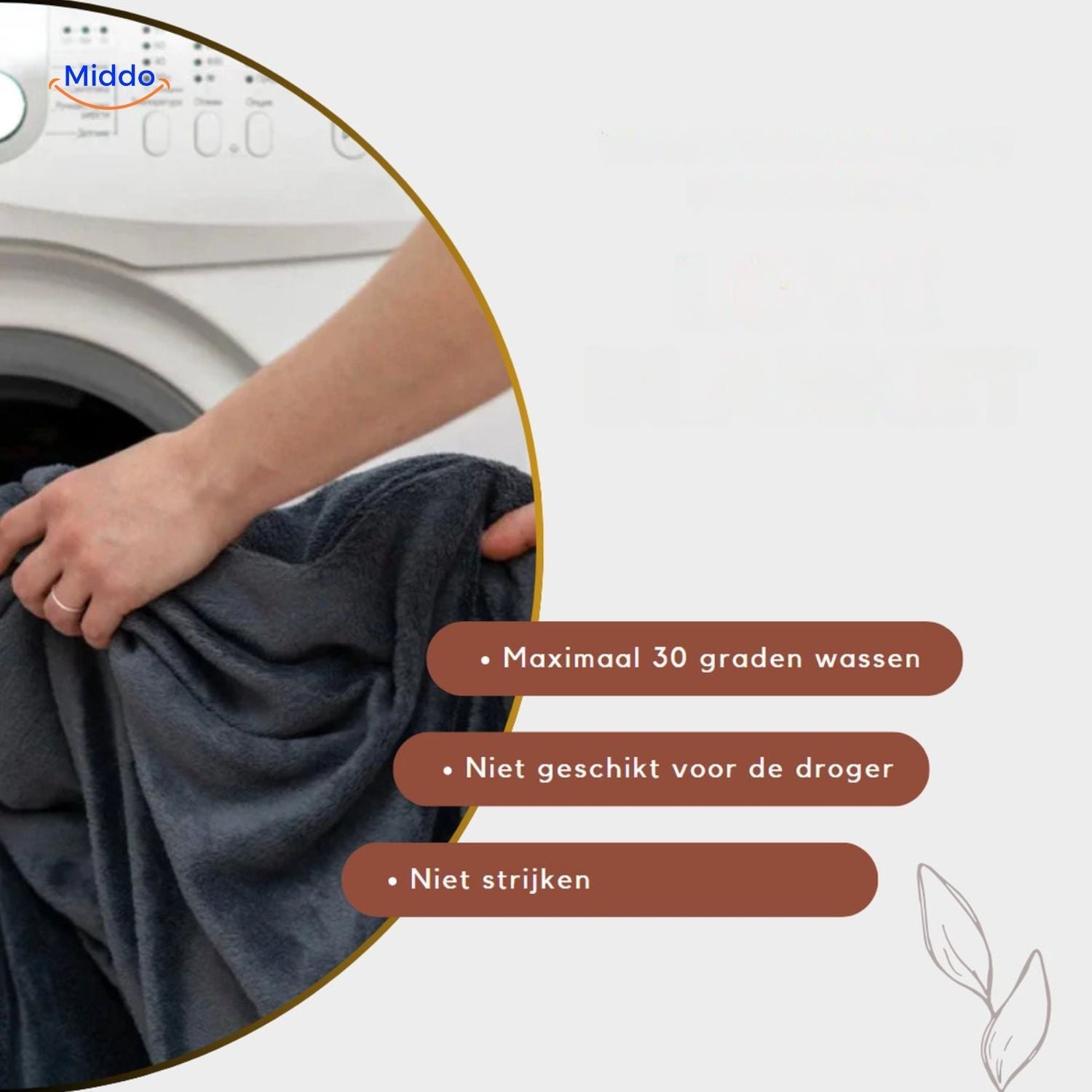 CozyDry – The discreet, waterproof comfort blanket made of cotton velour