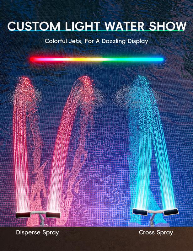SunSpray – Transform Your Pool into a Glowing Water Show