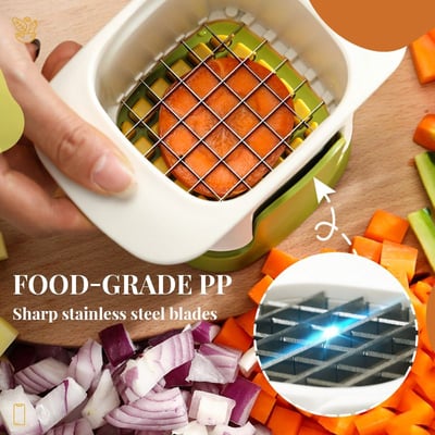 QuickDice - dice vegetables in seconds, without any risk