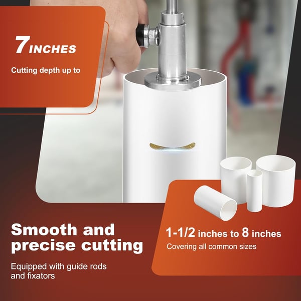 PipeMaster – Precise Cutting of PVC Pipes from the Inside!