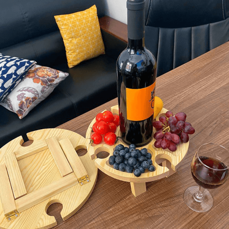 SnackTable – Your Foldable All-in-One Table for Perfect Picnics!!