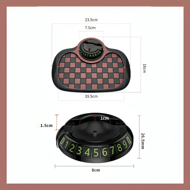 GripMat - Non-slip tray for a safe ride!
