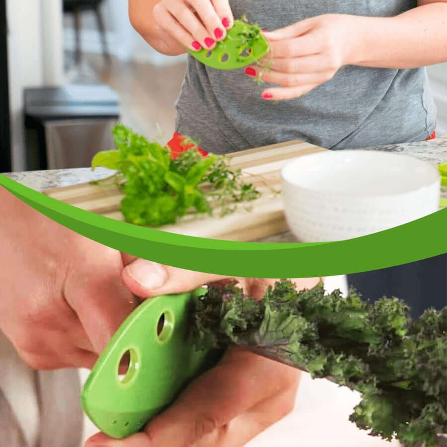 EasyLeaf – Herbs & Vegetables Destemmed in Seconds!