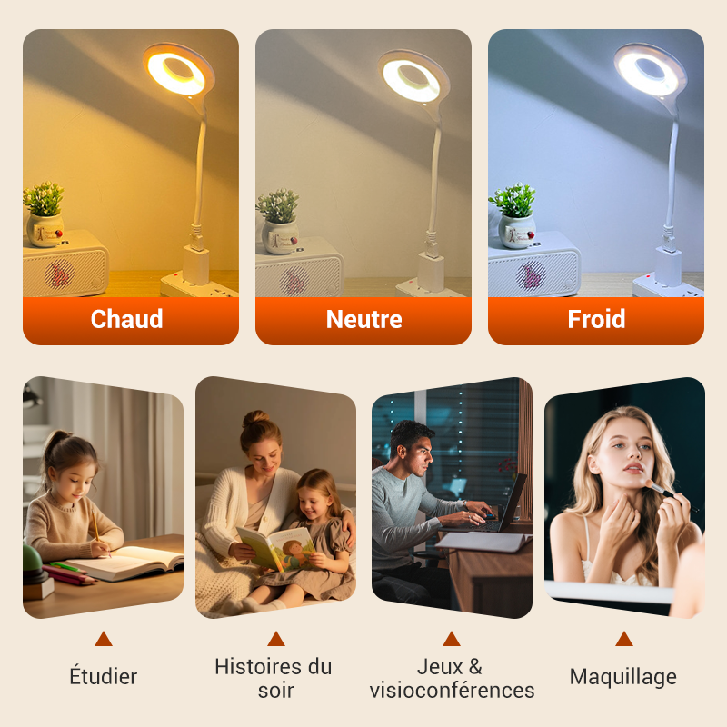 2+1 FREE | VoiceGlow LED – The Lamp That Obeys Your Voice