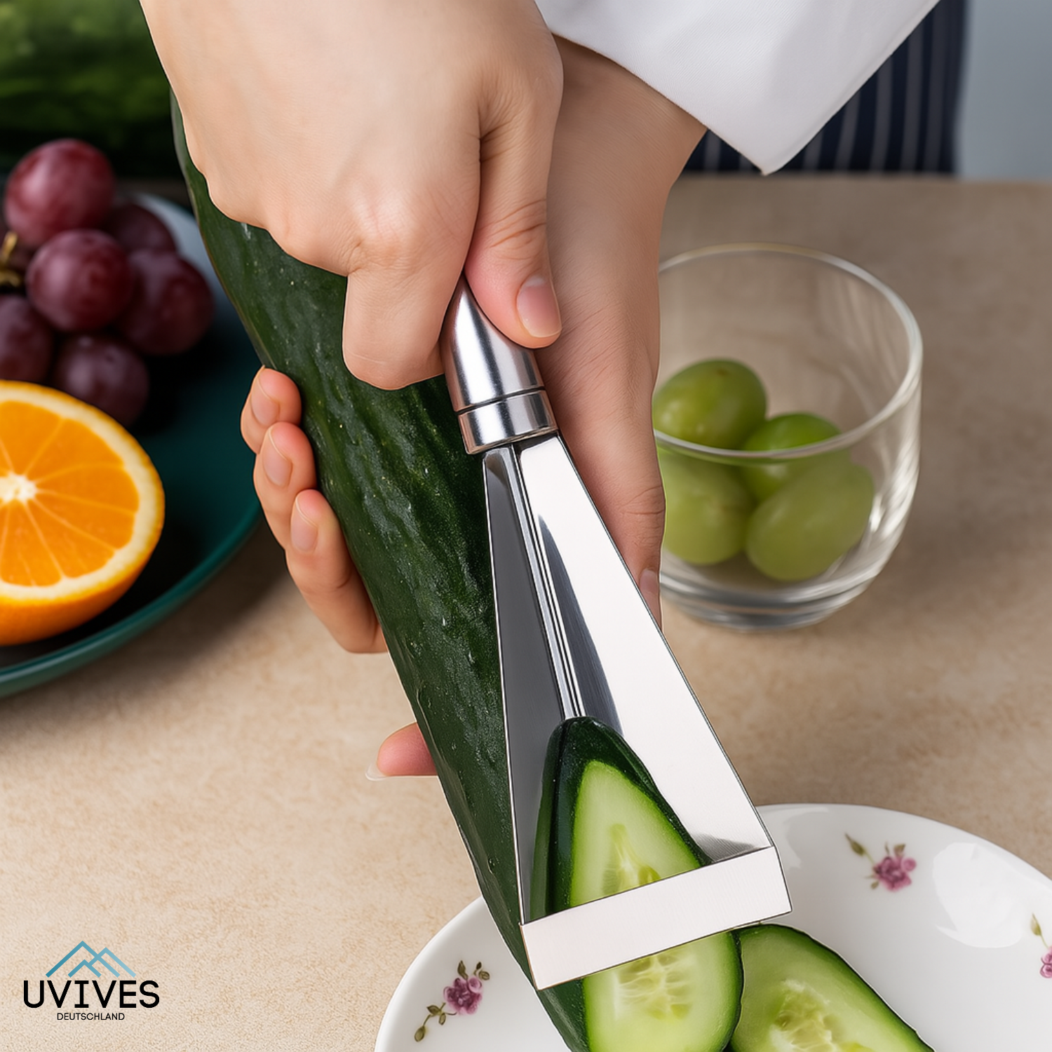 50% OFF | ChefCarve – Precision Stainless Steel Fruit Slicer [Last Day Discount]