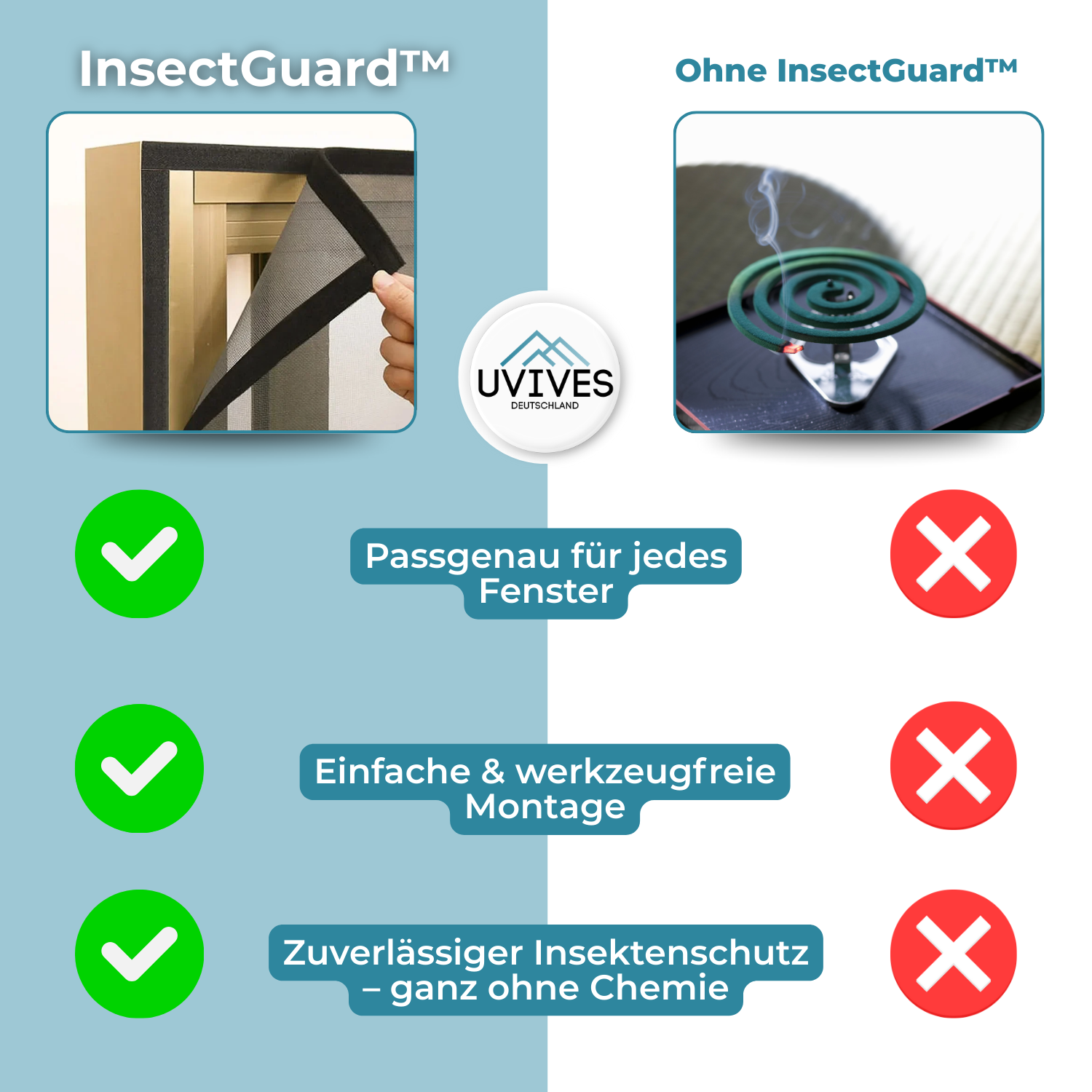 InsectGuard - Finally fresh air without uninvited guests