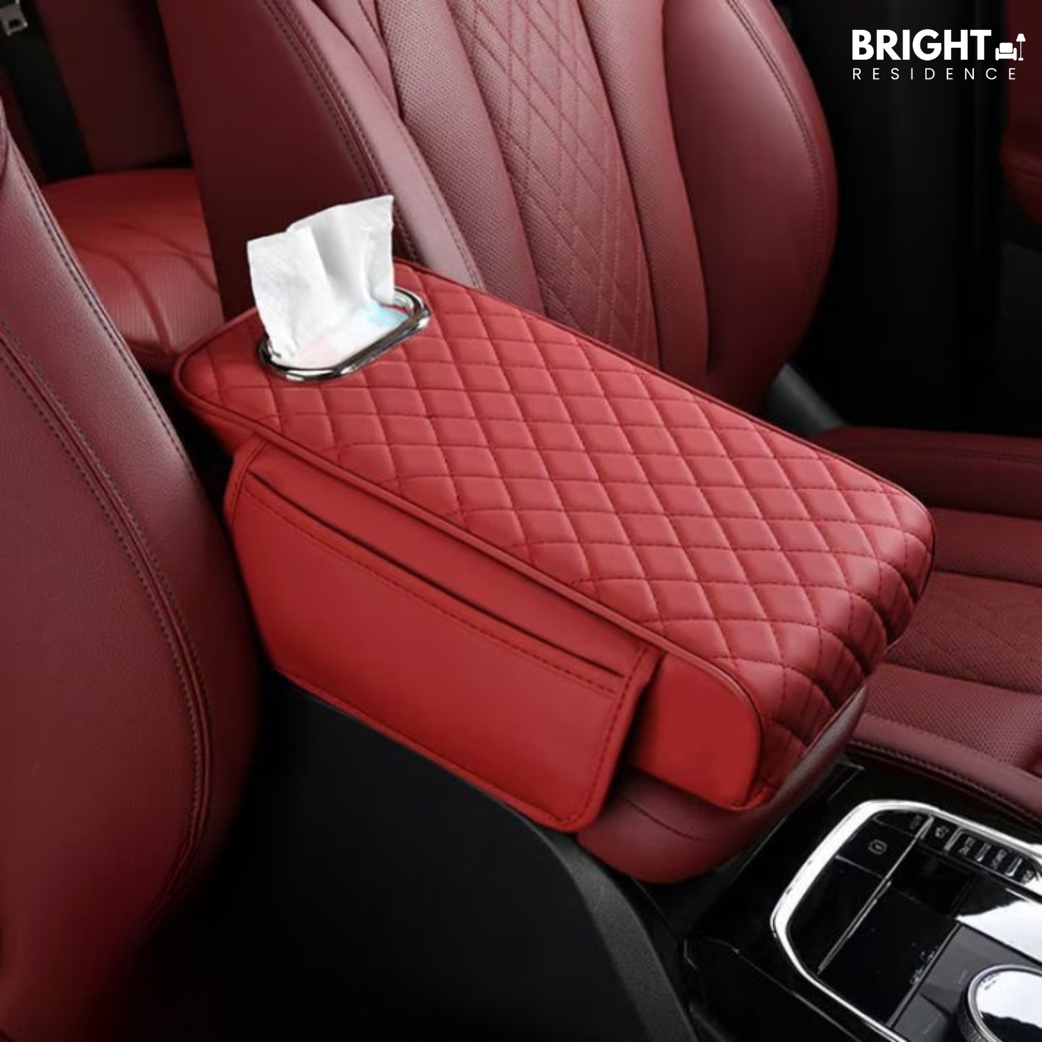 ArmNest™ - Car armrest box with tissue holder