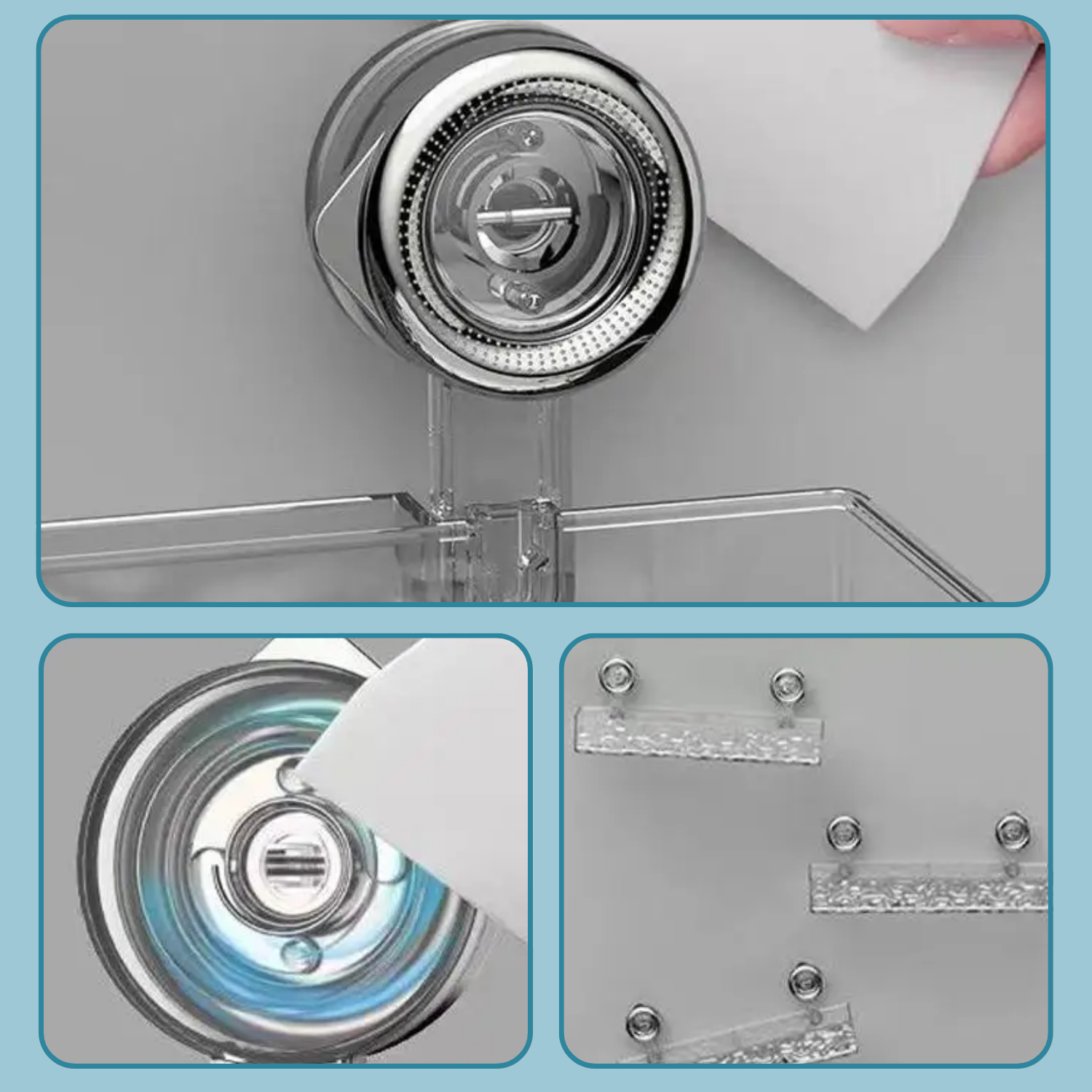 CornerShelf - order and style for every bathroom