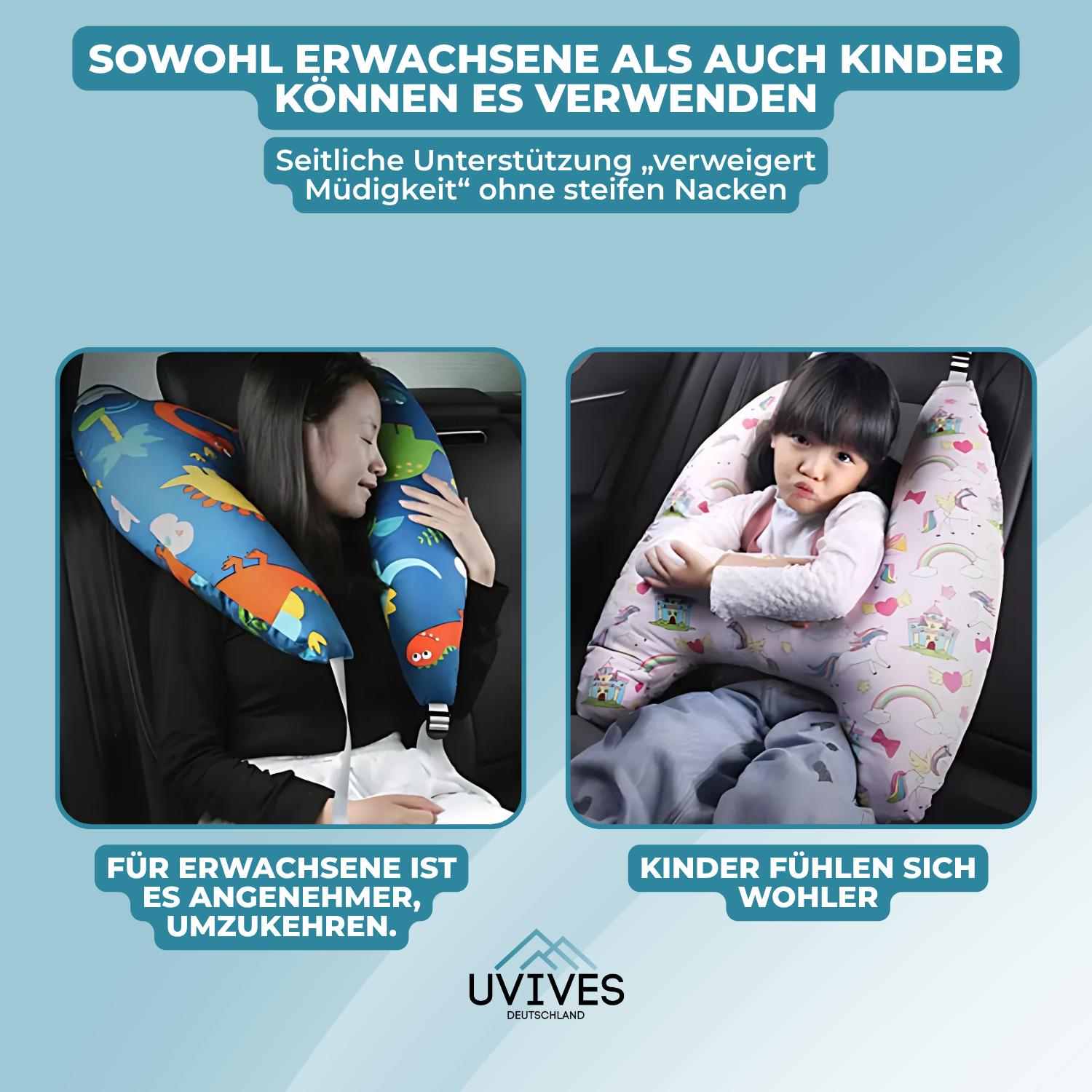 ComfortJourney – Ultimate Backseat Comfort for Kids on the Go