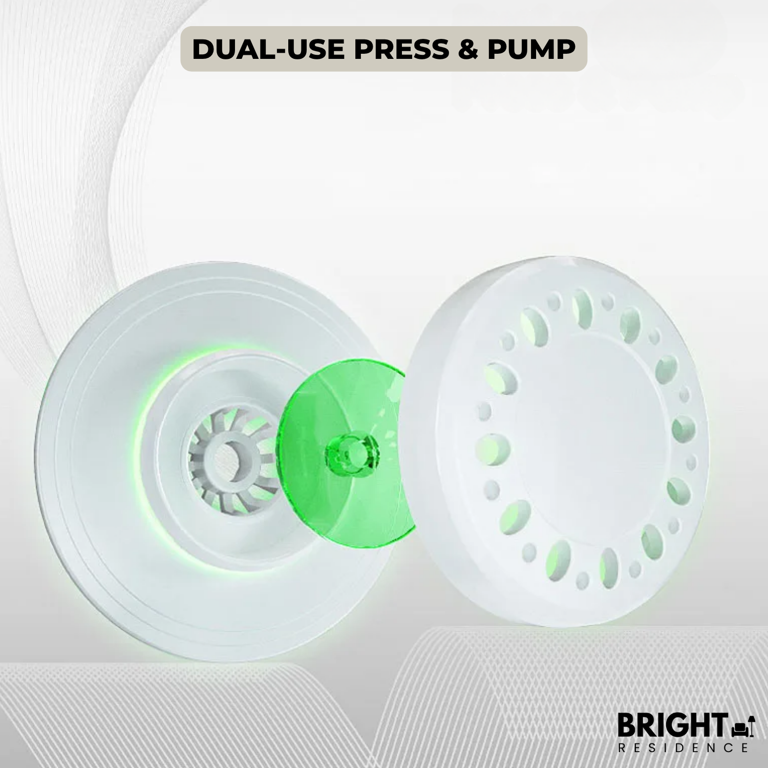 AirCompact - compact storage with electric pump and bags