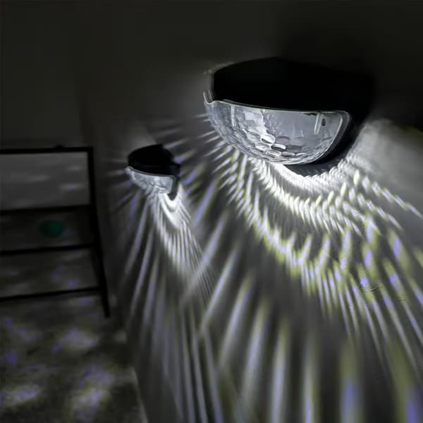 1+1 FREE | HaloCryst - LED semi-circular step light wall light fence light