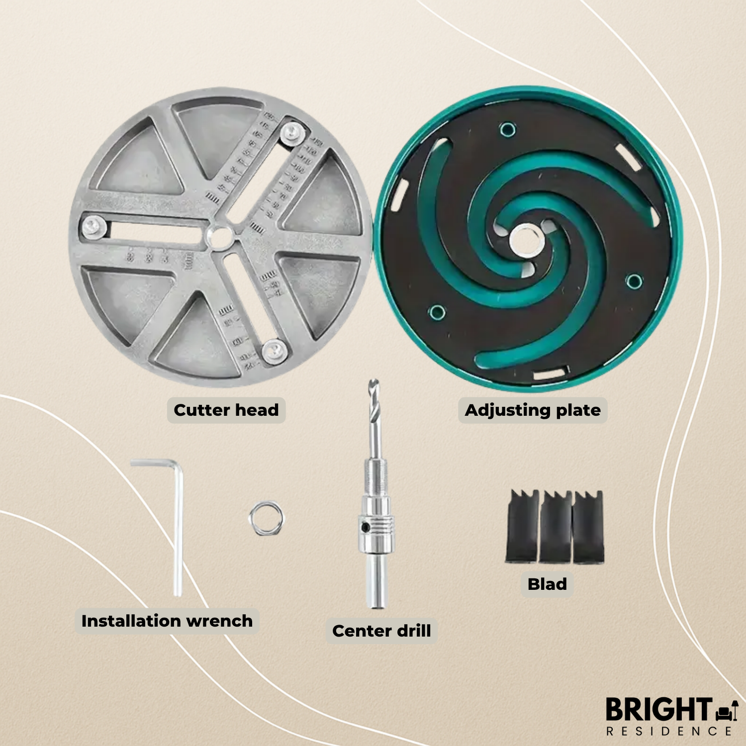 MultiCut™ - The adjustable hole opener for precise woodworking