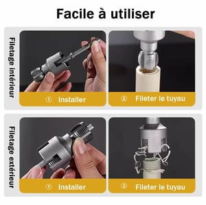 ThreadPro Duo – The All-in-One Tool for Precision Thread Cutting (2-Piece Set)