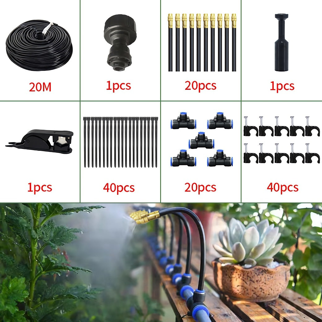 GardenGlow – Smart Irrigation & Cooling System for Effortless Garden Care