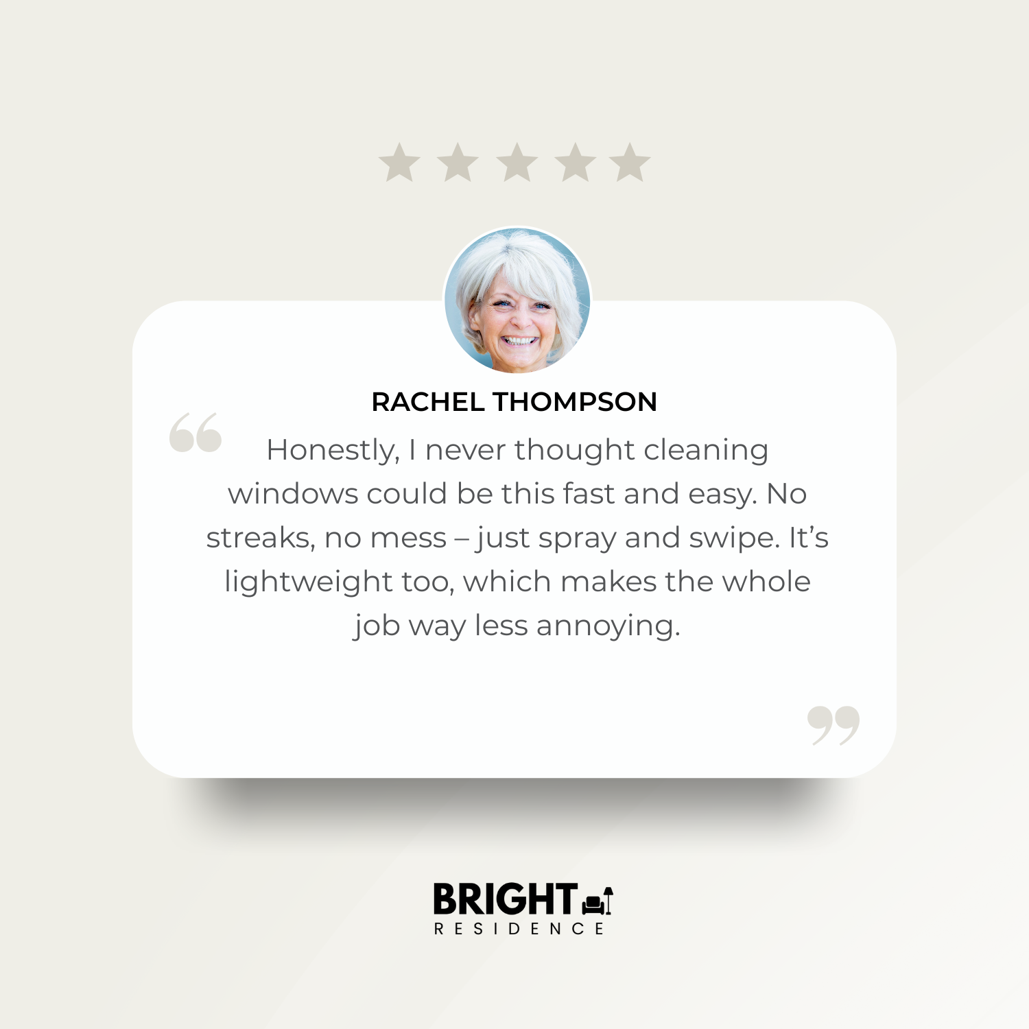 GlassSwipe™ - Streak-free shine with one swipe