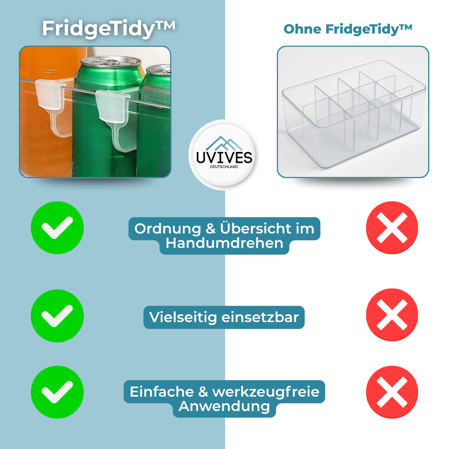 5+5 FREE | FridgeTidy – Organize Smarter, Store Better