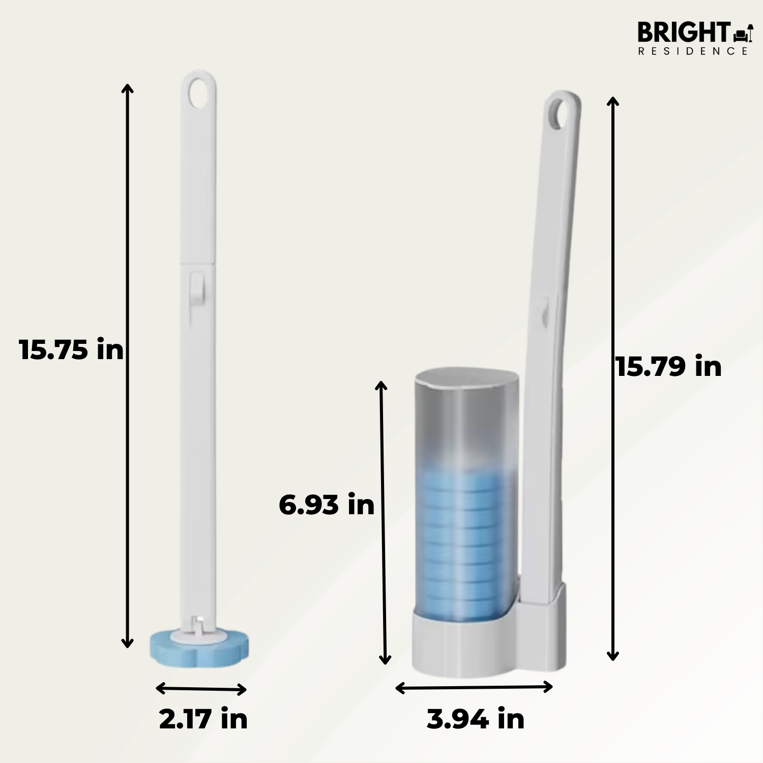 CleanGrip - Hygienically clean toilet without scrubbing
