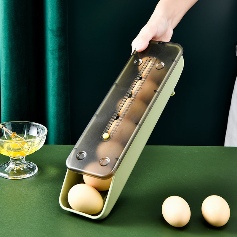 EggSlideBox – Effortless, Safe Egg Storage for a Neat Kitchen
