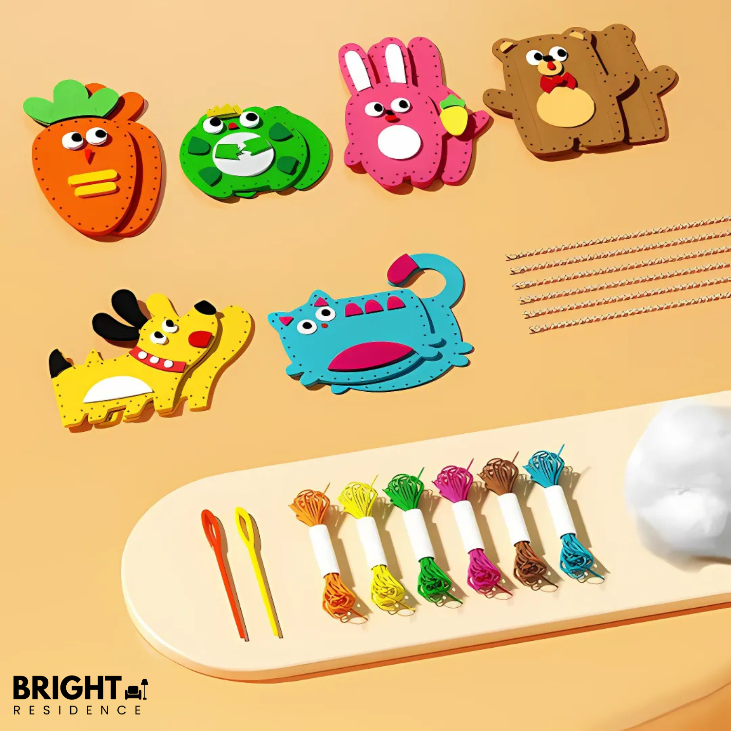 MagicStitch - Funny sewing kit with animals for children