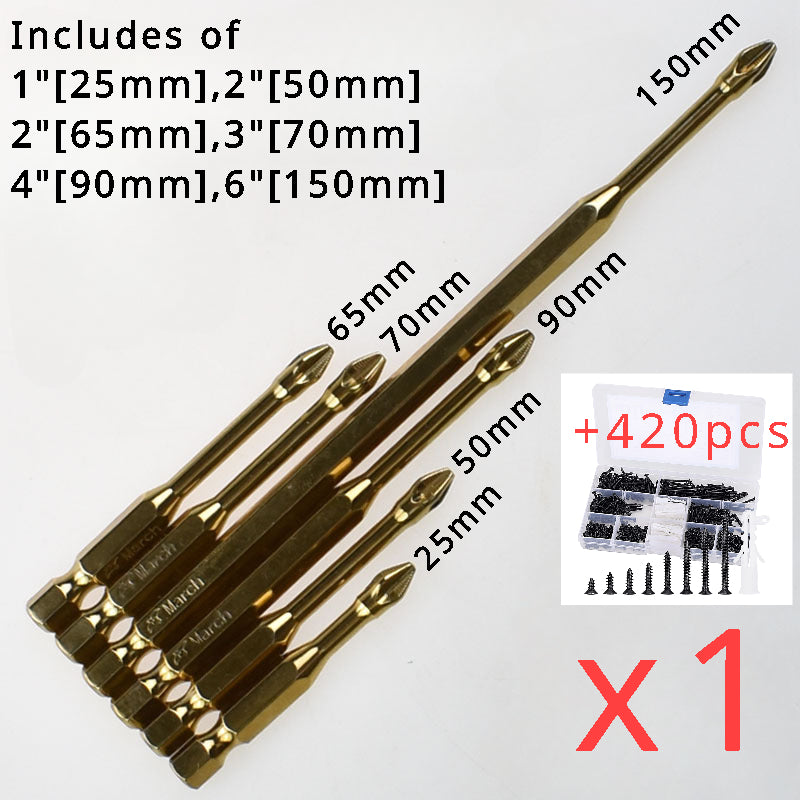 TorqueMag - No slipping. No wobbling. Only precision (set of 6 with screw)
