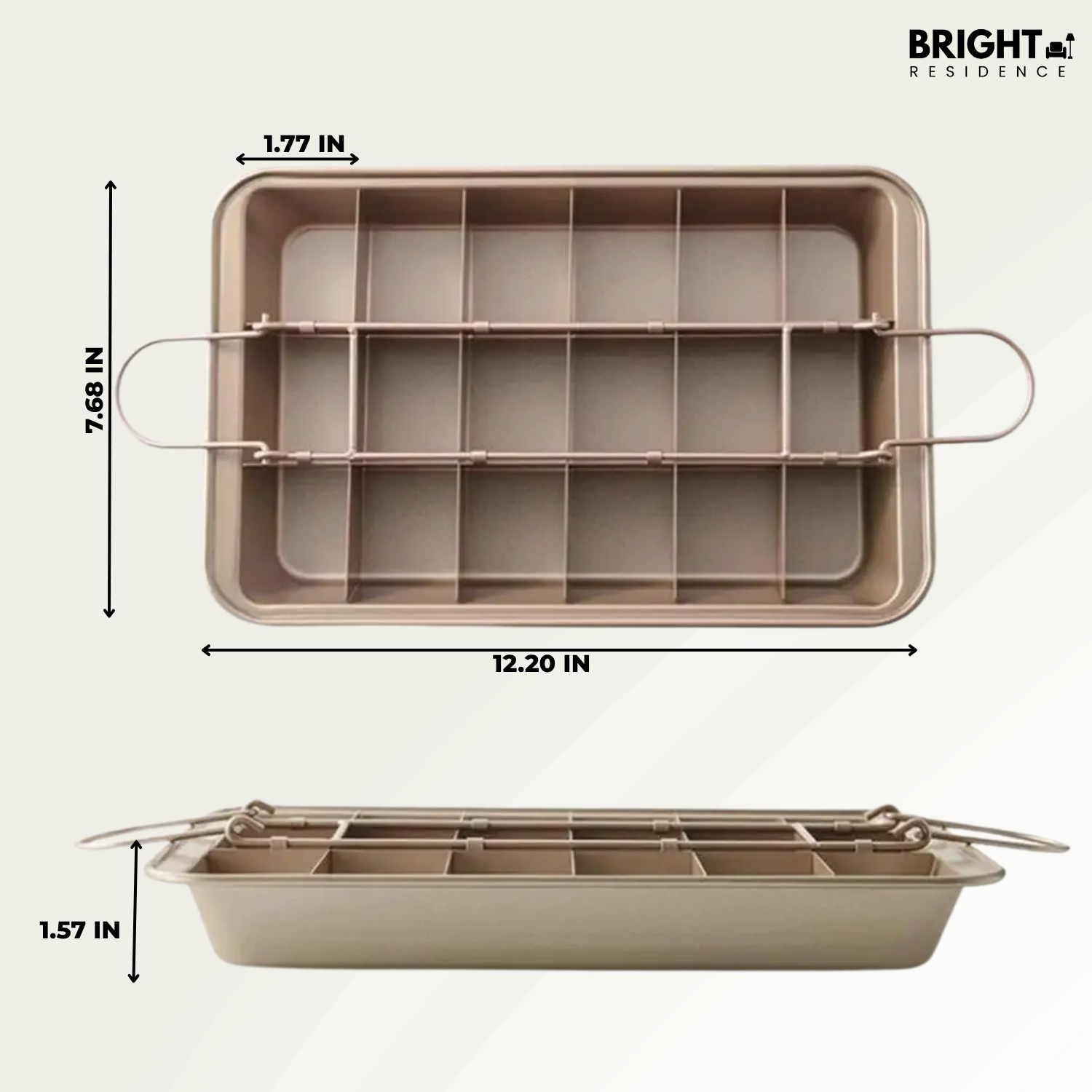 PiecePerfect – Bake and Serve 18 Perfect Cake Slices with Ease