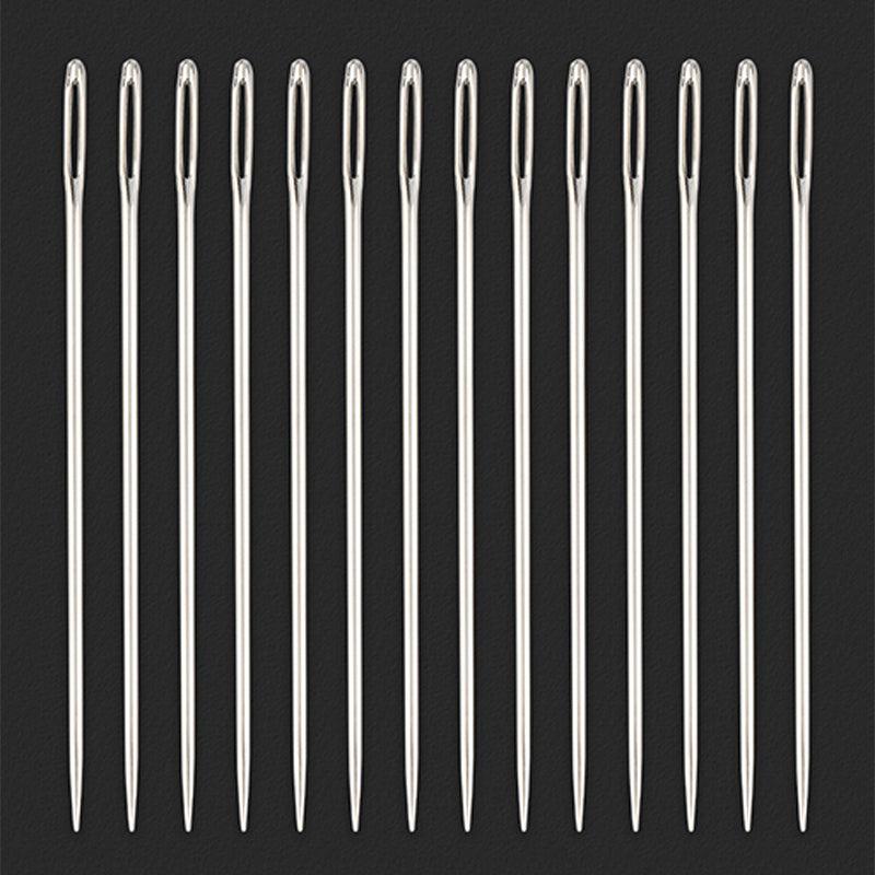 EmbroiMaster – Sharp Sewing Needle Set with Large Eye