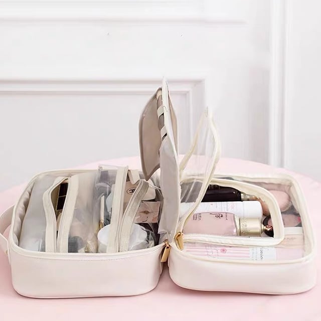GlamiZen – Elegant Cosmetic Organizer for Travel & Home
