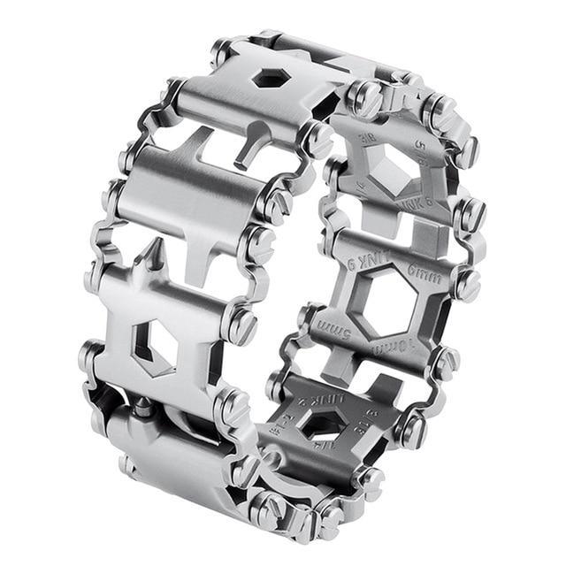 TactiBand - 29-in-1 multi-tool wristband for adventure & everyday use