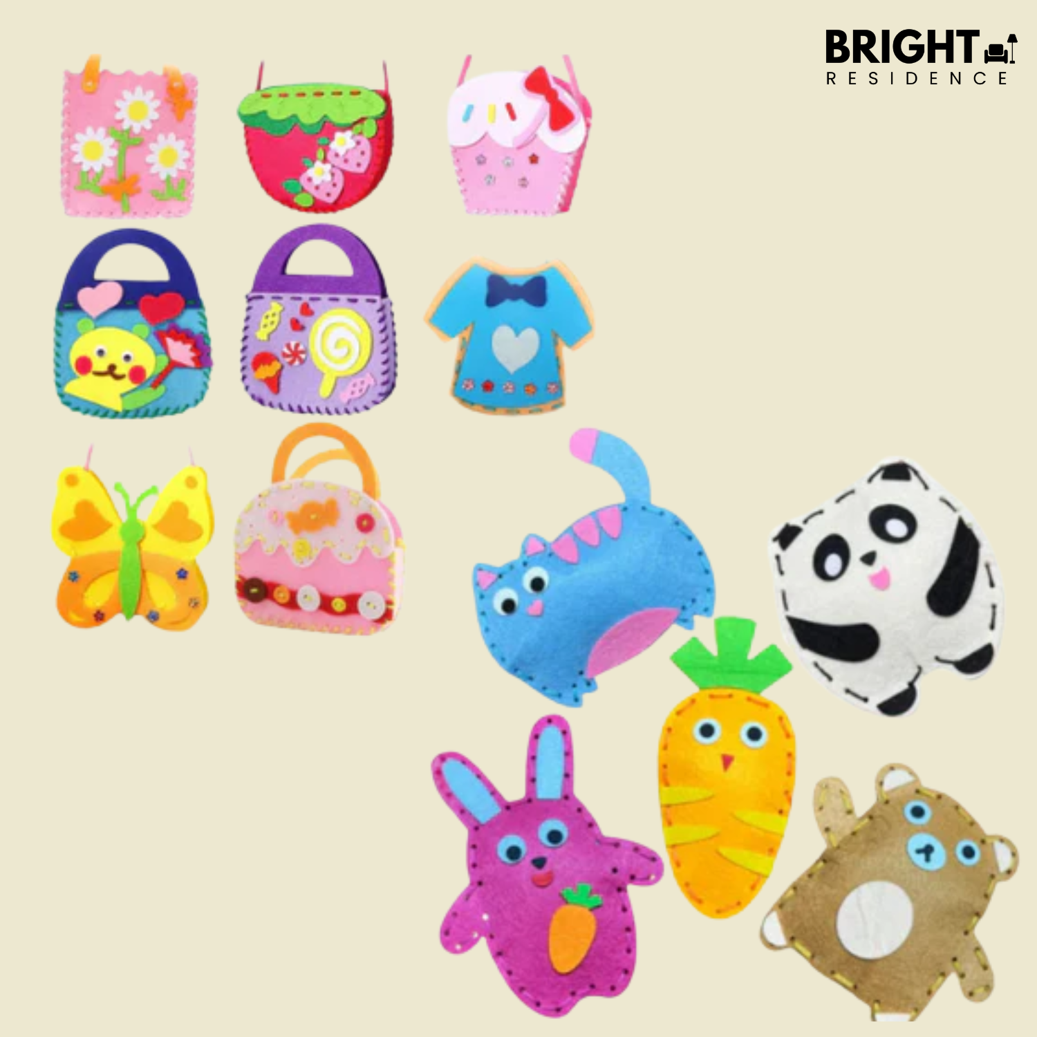 MagicStitch - Funny sewing kit with animals for children