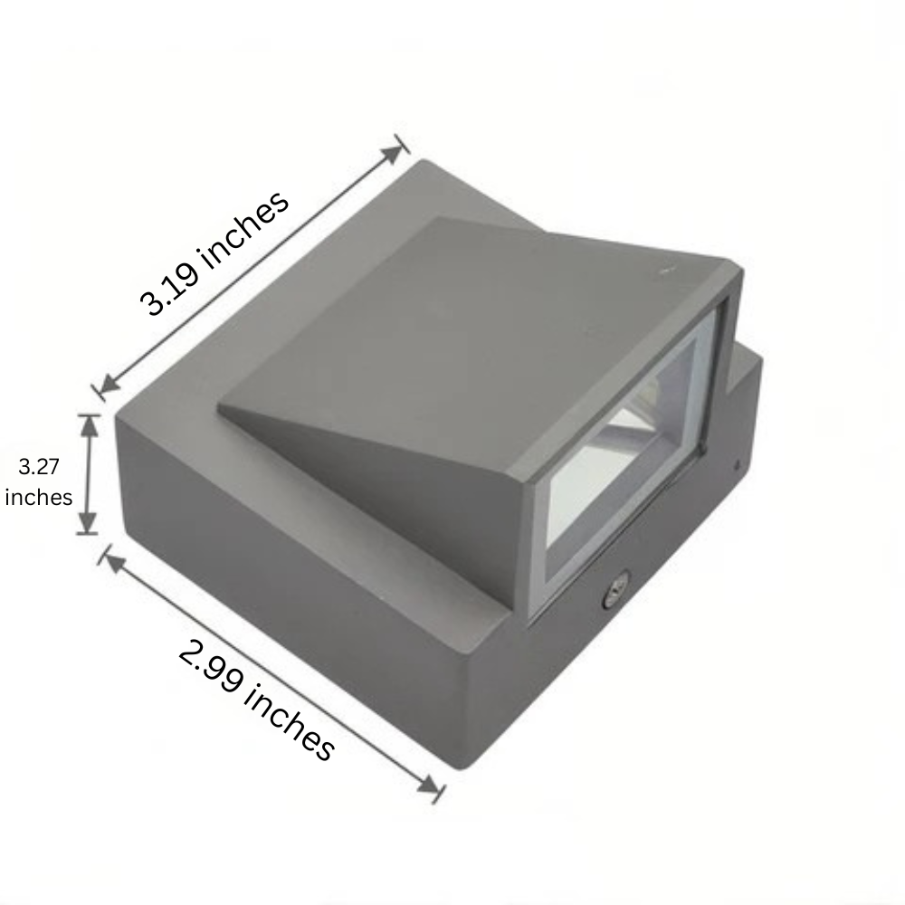 EcoLux - Stylish outdoor wall lamp with weatherproof LED technology