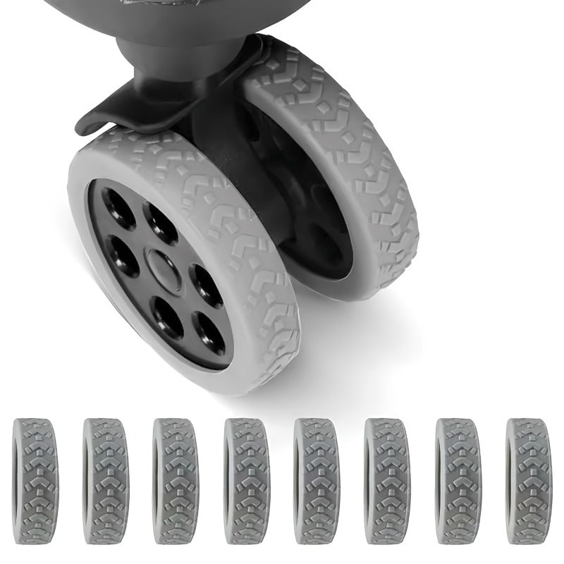 4+4 FREE | WheelShield - Protects your suitcase wheels and reduces noise