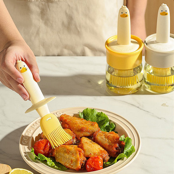 OilEase – Perfectly Dispense & Brush Oil Every Time