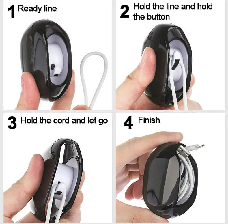 1+1 FREE | CordSnap – Tangle-Free Cables in an Instant!