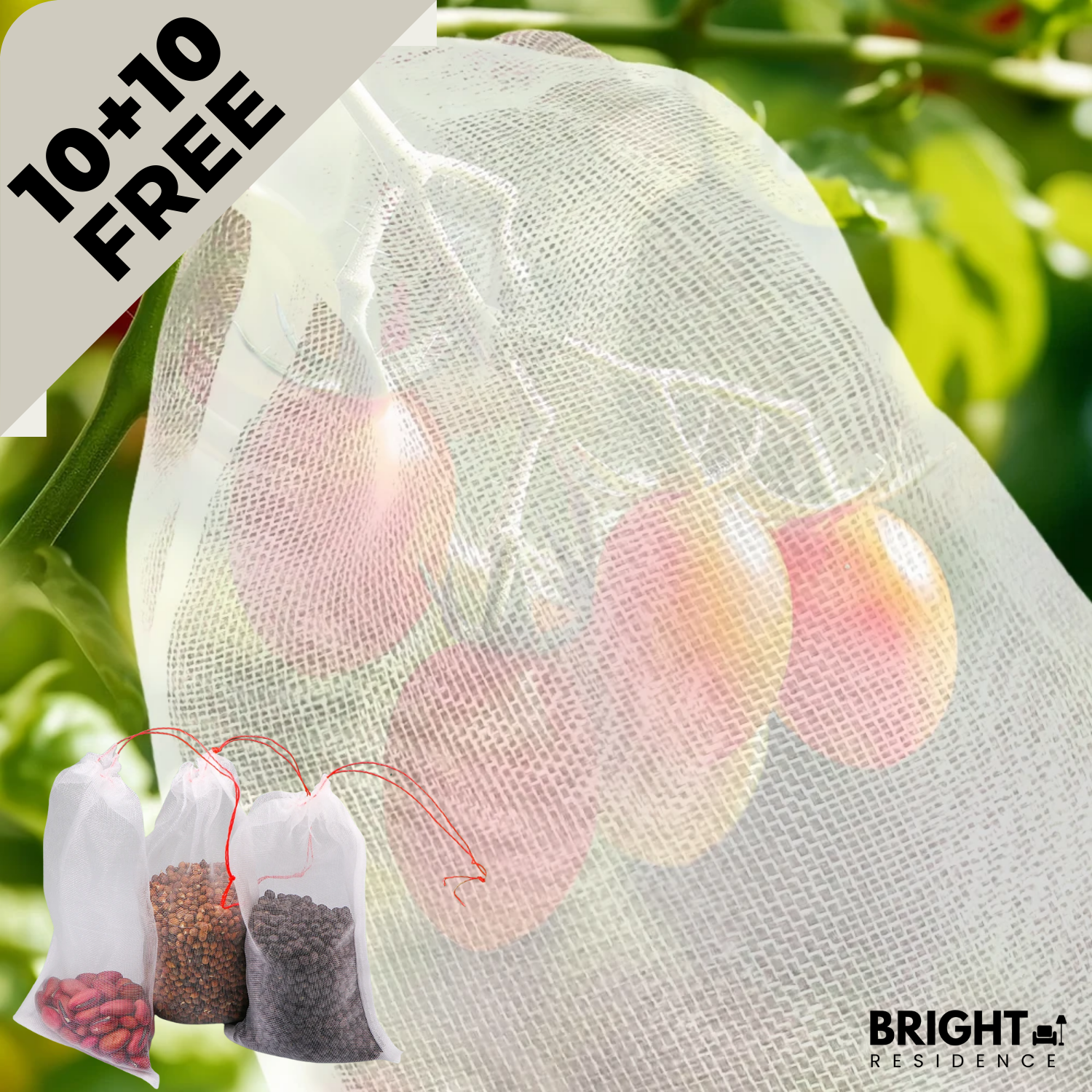 10+10 FREE | HarvestShield - Protect your harvest & garden from pests