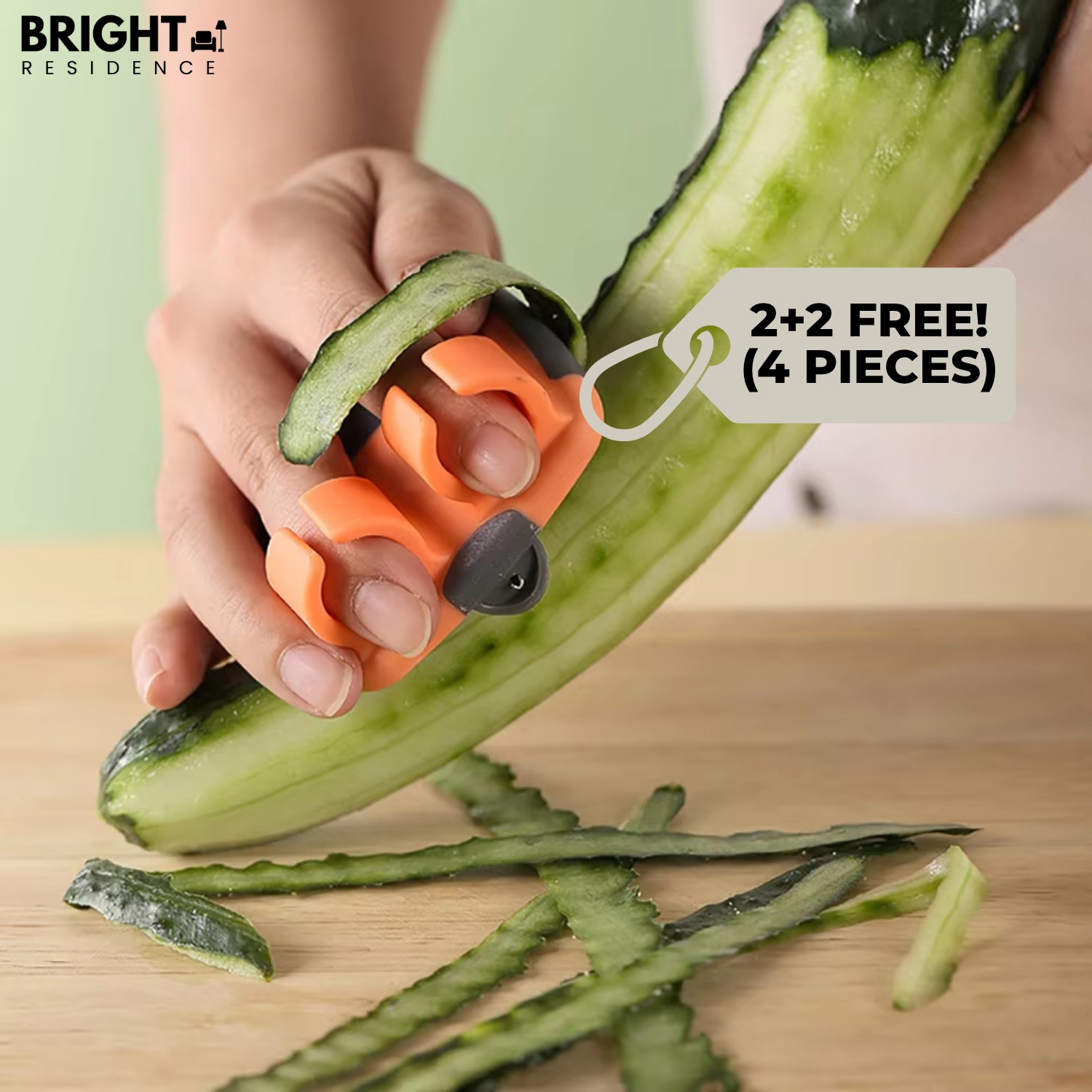 1+1 FREE | PeelRing™ - Finger vegetable peeler set