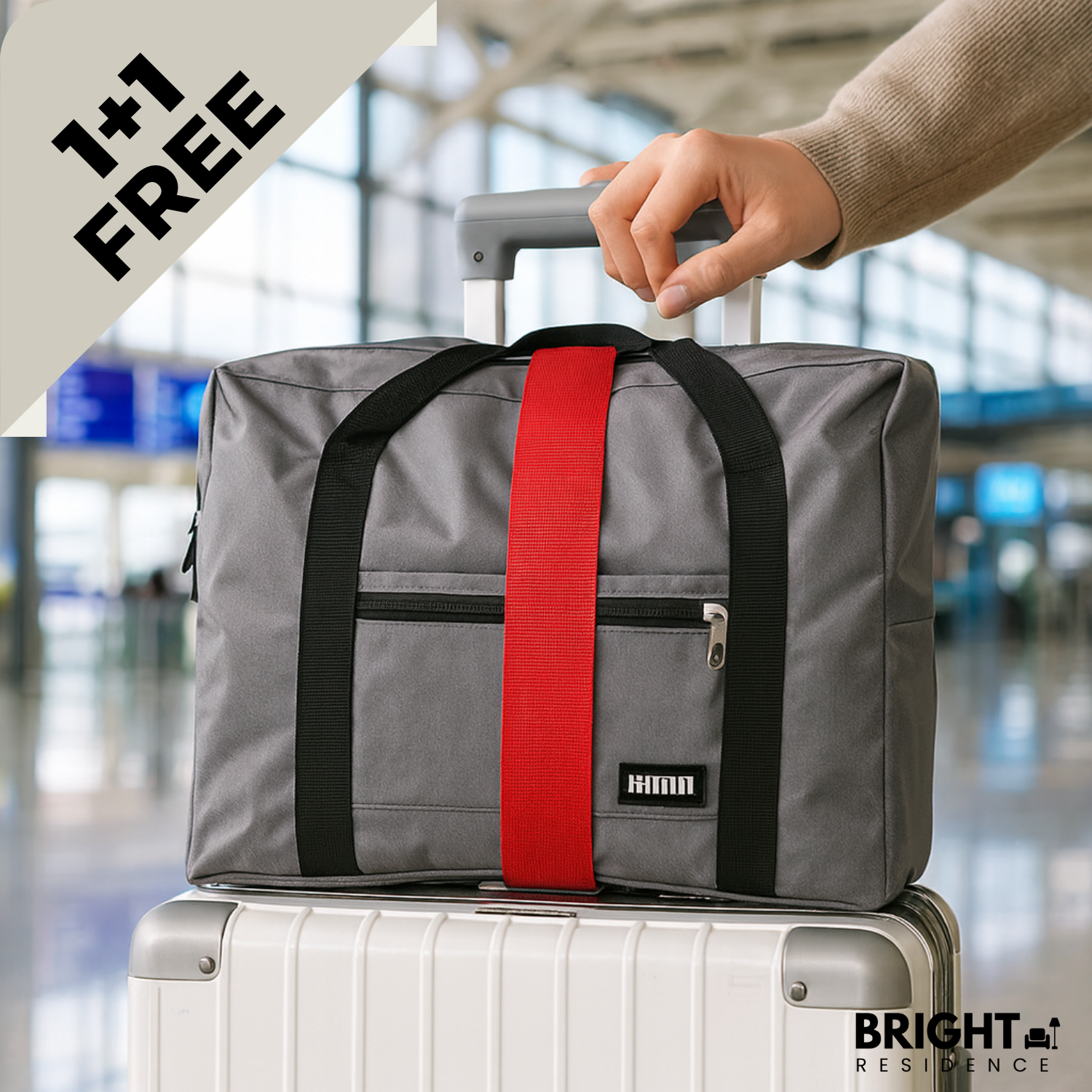 1+1 FREE | TravelStrap - Intelligent elastic luggage strap