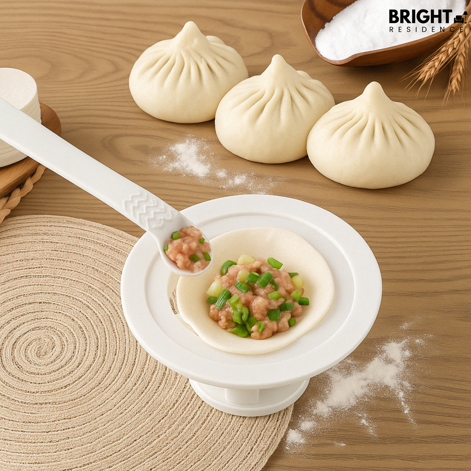 BunBud™ - Flower-shaped bun and dumpling machine