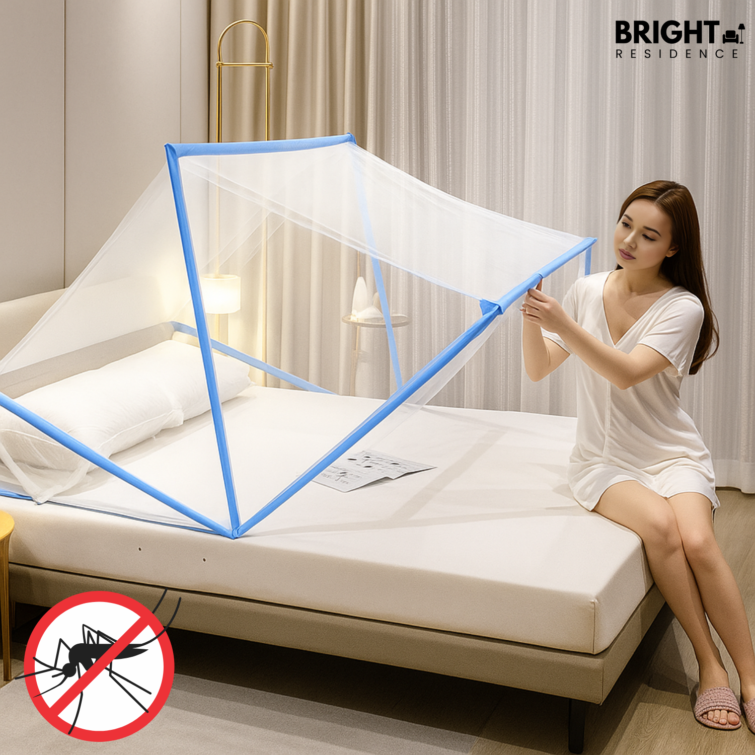 MosquiDome – Instant Mosquito Protection with a Simple Unfold!