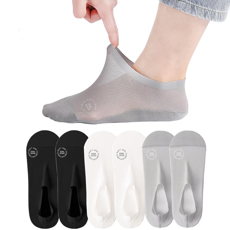3+3 FREE | BareGrip – The Ultimate No-Slip Invisible Socks for All-Day Comfort