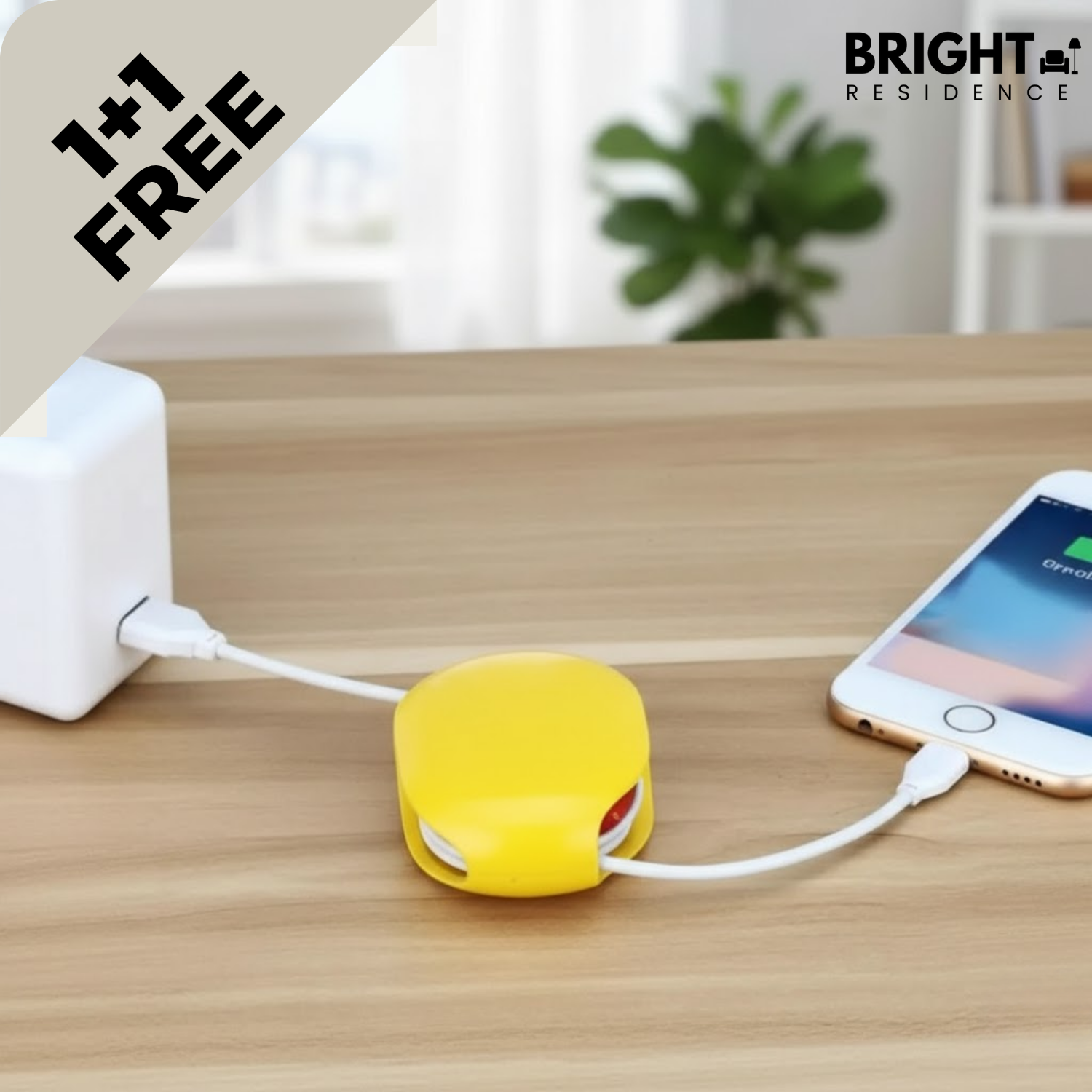 1+1 FREE | CableEase – No More Cable Clutter at the Push of a Button!