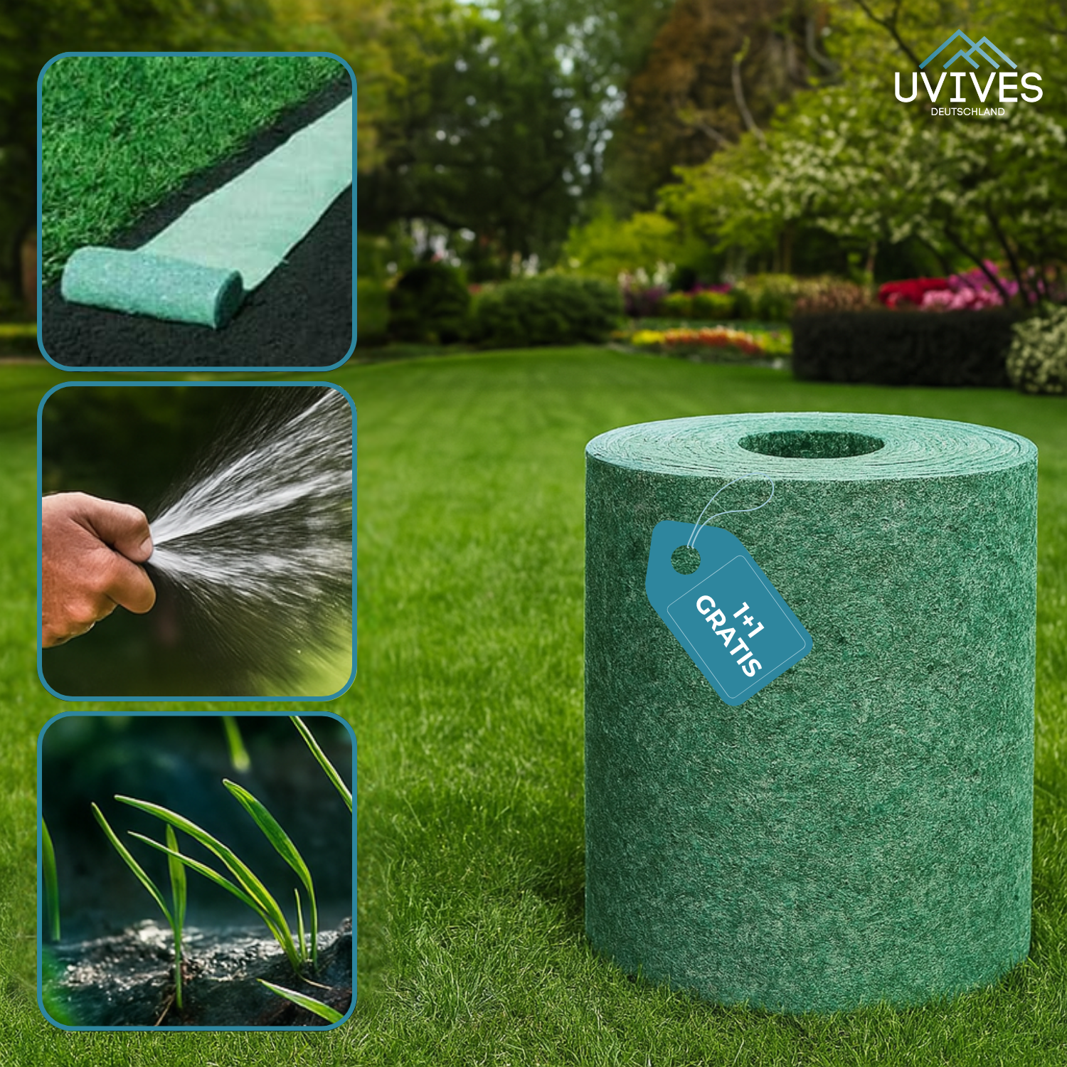 1+1 FREE | GreenRoll – Instant Green Without the Backbreaking Work