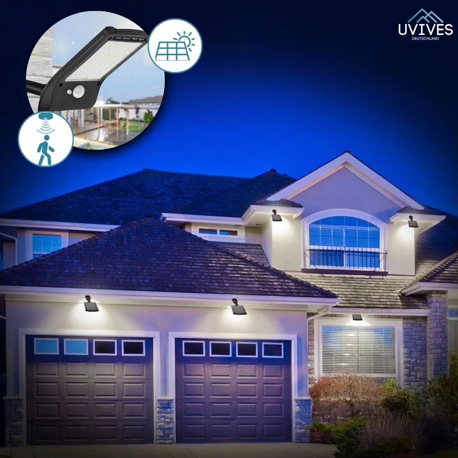 HelioGlow™ - Rotatable sun sensor light
