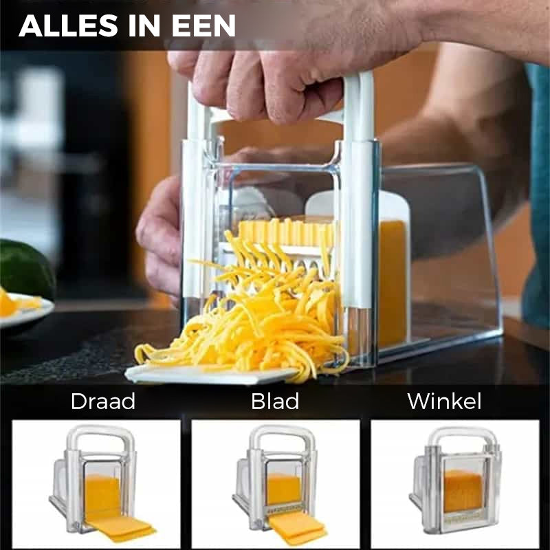 CheezyPro – The Ultimate 4-in-1 Cheese Tool for Perfect Cuts & Storage