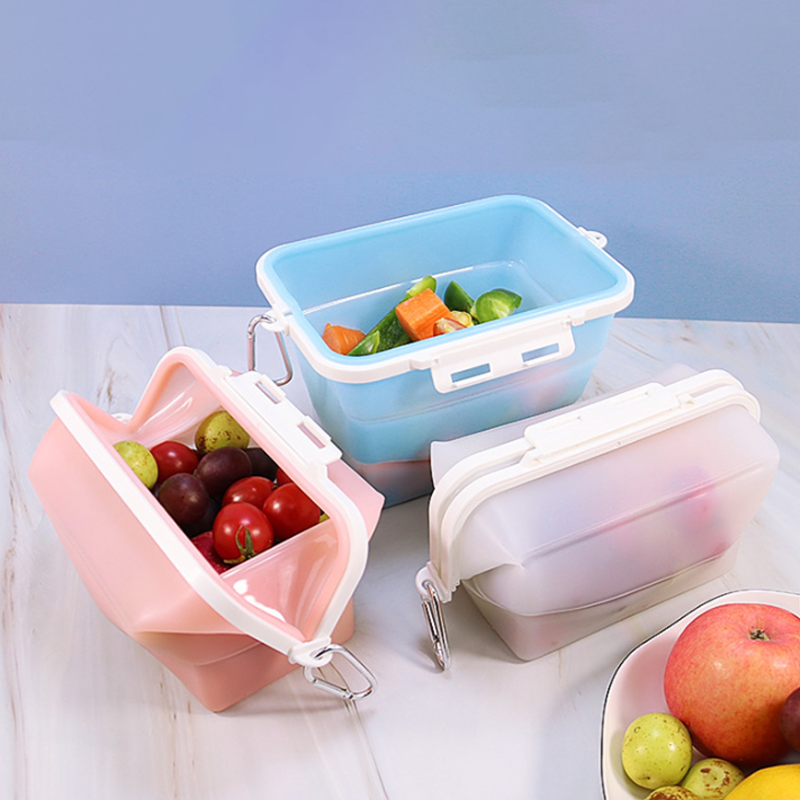 1+1 FREE | StackiSeal - Collapsible silicone food storage box