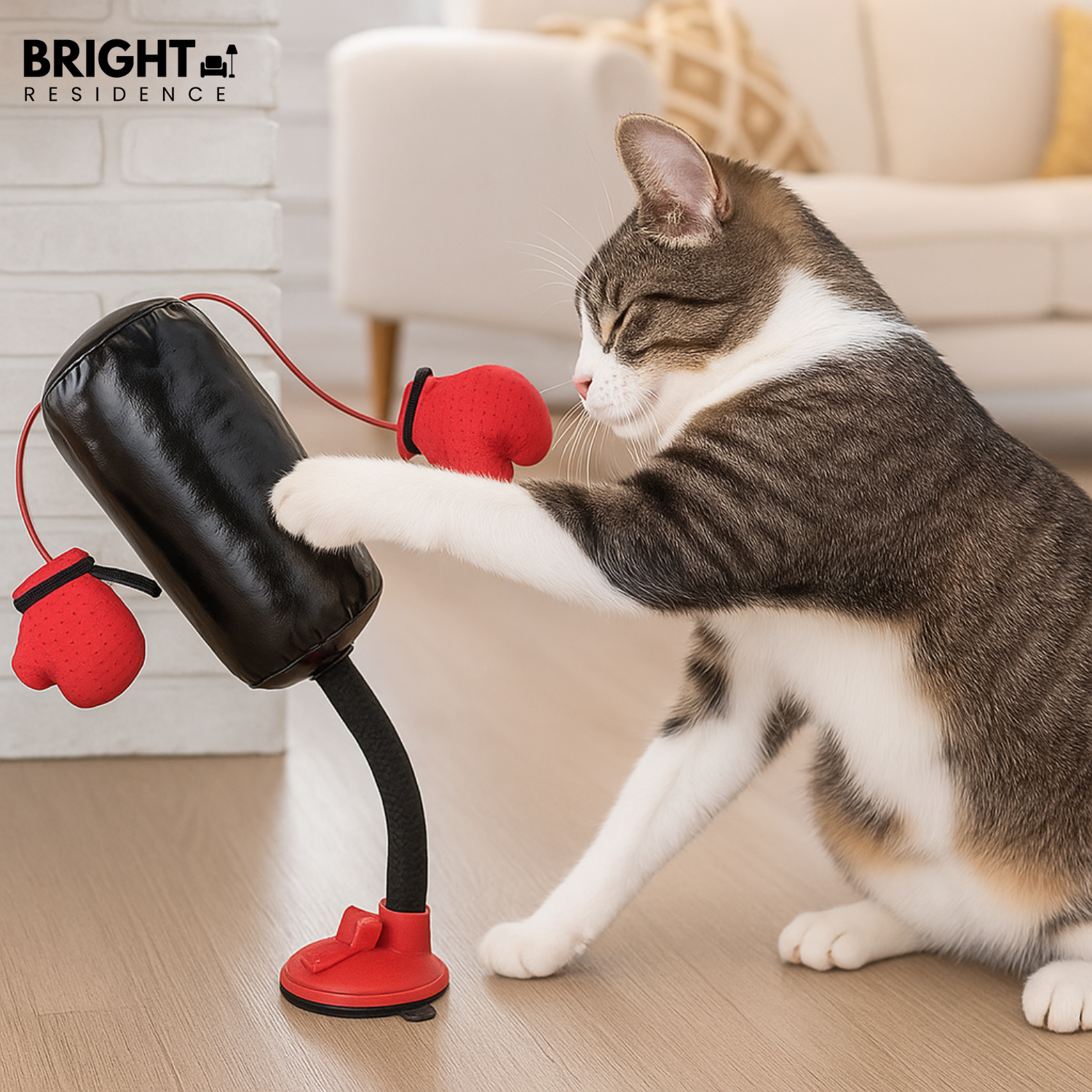 PawPunch™- The interactive punching bag toy for cats