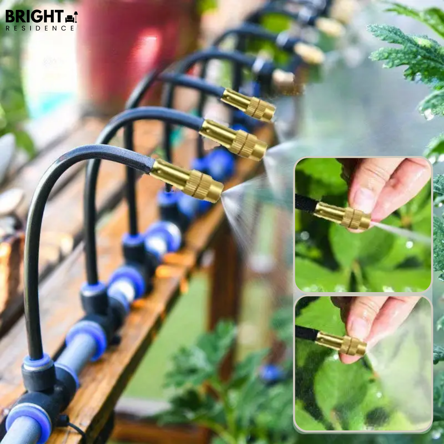 AquaFine Mist – Perfect Garden Watering Made Simple